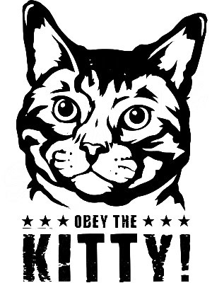 Obey the kitty!